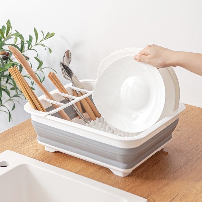 Foldable Dish Drying Rack