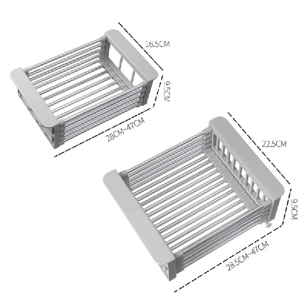 Kitchen Sink Rack Adjustable 