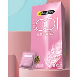Meleon Light as Wing Condom 10PCS