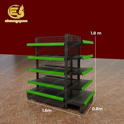ឈុតកណ្តាលហាង(L1 + T1)-សញ្ញាក្បាលនាគ- (ខ្នងសំណាញ់​) 1.6m * 0.8m * 1.8m 5 Layers