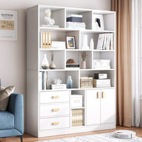 Bookshelf 120x30x180cm - White