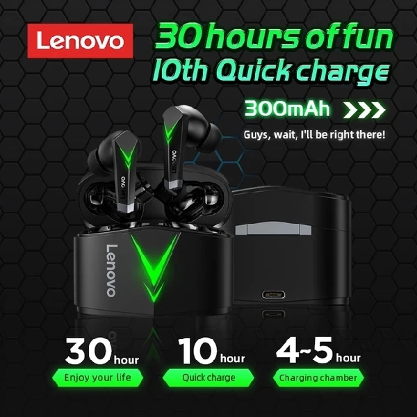 Lenovo LP6 Wireless Gaming Earbuds
