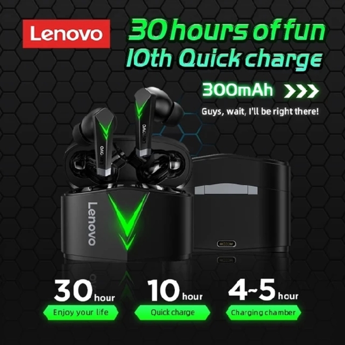 Lenovo LP6 Wireless Gaming Earbuds