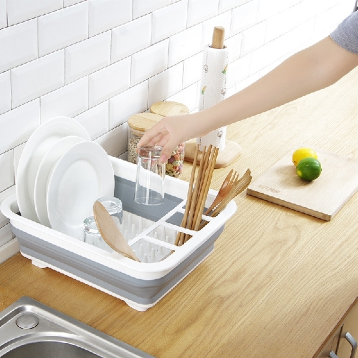 Foldable Dish Drying Rack