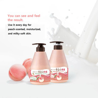 WELCOS KWAILNARA Peach Milk Body Cleanser
