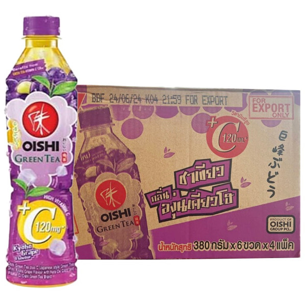 Oishi Grape 500ml - 1 Case 