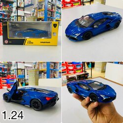  Car alloy Lamborghini Revuelto Blue1.24