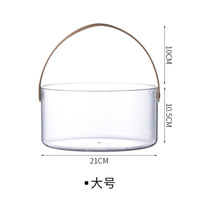 Storage Box Clear Glass