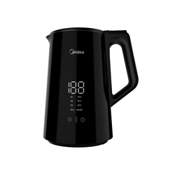 Midea Kettle 1.5L, Cool Touch, Temperature Control, Inner Gapless - MKE150D2ADKH