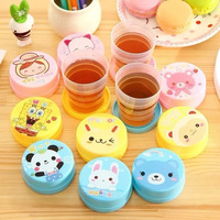 Folding Magic Plastic Water Cup Random