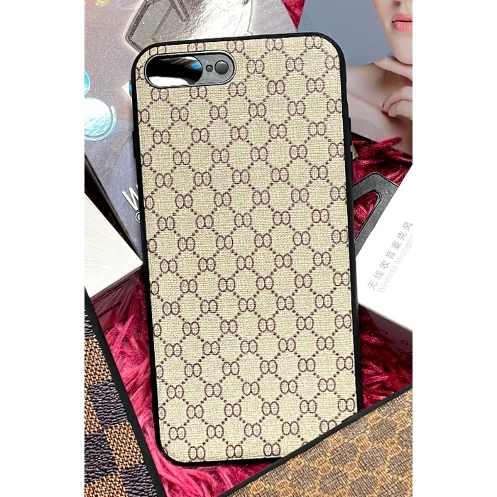 សំបកទូរសព្ទ LV ការ៉ូ iPhone 7/8 Plus