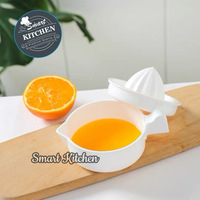 Orange Plastic Handheld Juicer #2681