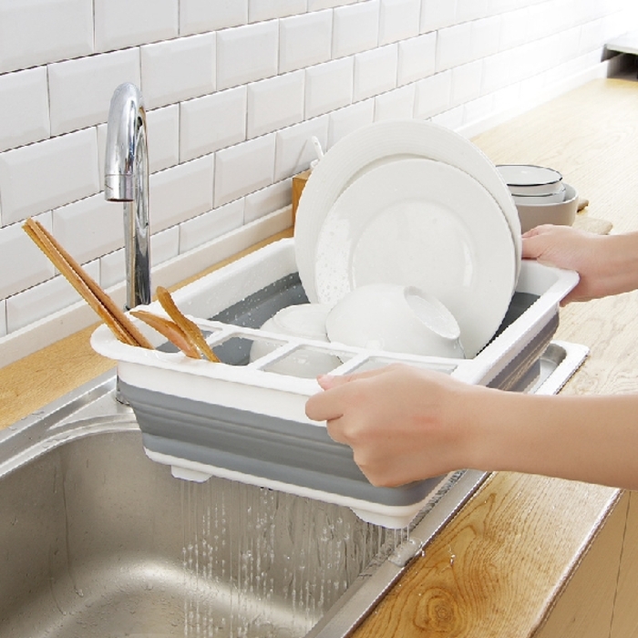 Foldable Dish Drying Rack