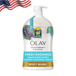 OLAY Birch Water Lavender Body Wash-975ML