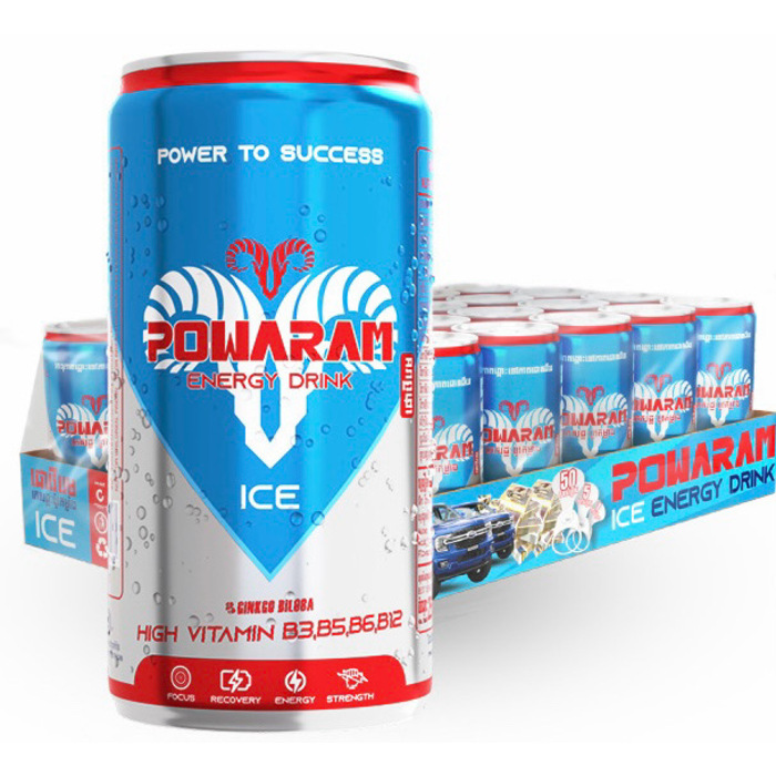 Powaram Ice - 330ml (24cans)