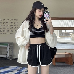 Women Crop Top Free Size LS04 