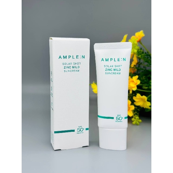AMPLE:N Shot Zinc Mild Suncream SPF50+ PA++++ - VTENH