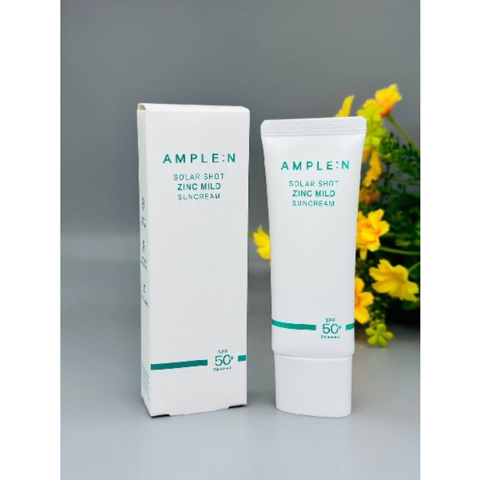 AMPLE:N Shot Zinc Mild Suncream SPF50+ PA++++