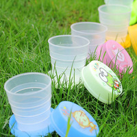Folding Magic Plastic Water Cup Random