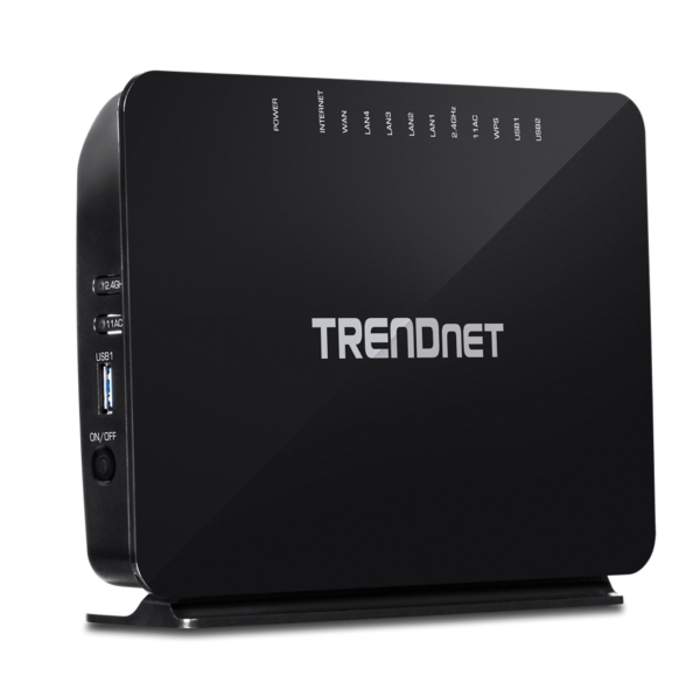 Trendnet AC750 Wireless VDSL/ADSL2+ Modem Router