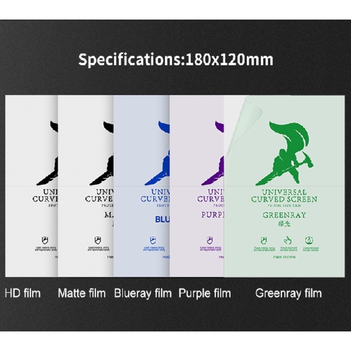 Screen Protector Matte TPU Hydrogel (50PCS/Box) 