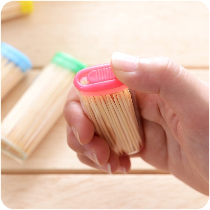 Bamboo Toothpick - 4 Boxes