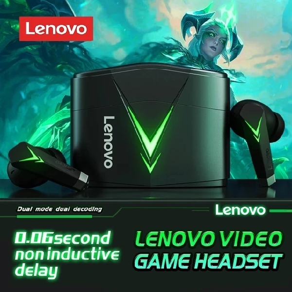 Lenovo LP6 Wireless Gaming Earbuds