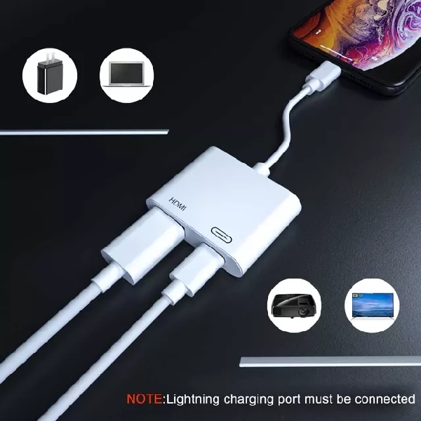 ខ្សែ Lightning to HDMI 