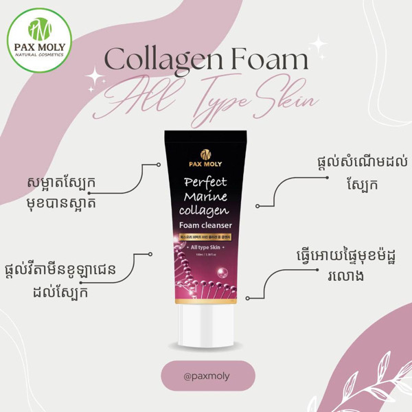 Pax Moly Collagen Foam 100ml - 1 Tube