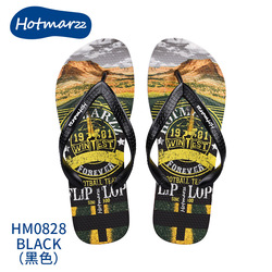 Hotmarzz Winest Black Flip Flop