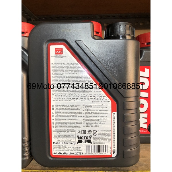 LIQUI MOLY 10W-40 Street Race - VTENH