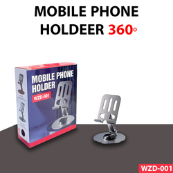 WZD-001_MOBILE PHONE HOLDER 360 ROTATION/BLACK/1pc