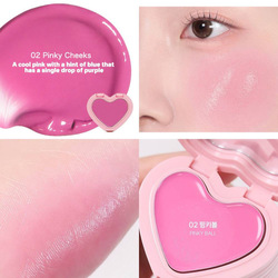 AOU Glow Cream Blush #02 peony cheeks Brand: AOU