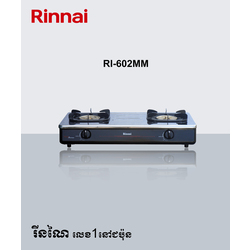 Rinnai 2 Burner Gas Cooker 