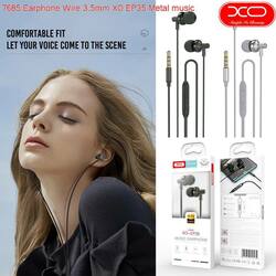 កាសខ្សែ XO EP35 លោហះ ឌុយមូល - (BC-104)