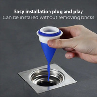 New Silicone Floor Drain Odor-Proof 2PCS
