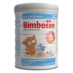 ទឹកដោះគោម្សៅ Bimbosan Super Premium Follow-On Formula 6-24 ខែ 800ក្រាម