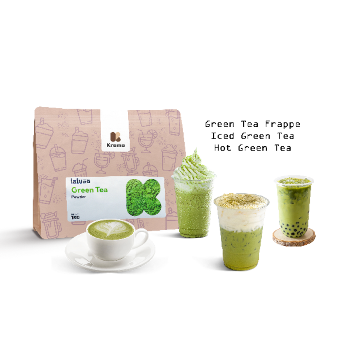 Green Tea Powder - ម្សៅ តែបៃតង