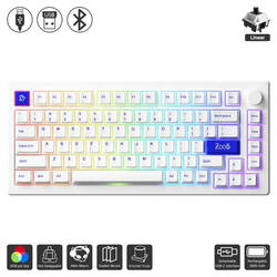 MOD007B - Blue on White(Akko / Keyboard)