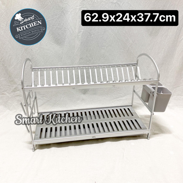 Aluminum Dish Rack 2-Tiers (Big)