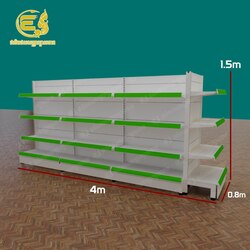 ឈុតកណ្តាលហាង​​  (L1 + T3) -សញ្ញាក្បាលនាគ-​ (ខ្នងបិទជិត​​) 4m * 0.8m * 1.5m 4 Layers 