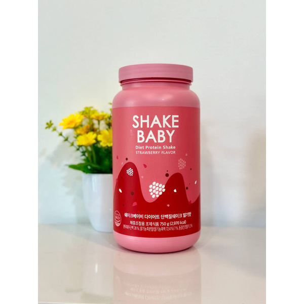 SHAKE BABY Diet Protein Shake Strawberry Flavor 