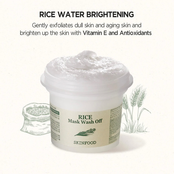 SKINFOOD Rice Mask Wash Off 100g
