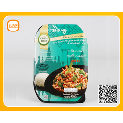 Stir Fried Chicken with Basil & Thai Jasmine Rice 260g