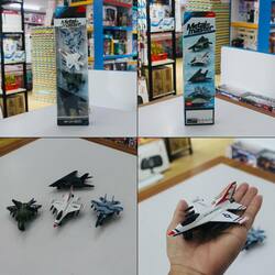  Car Alloy Airplane Fighting Set 4 In 1