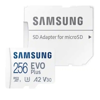 Samsung 256GB EVO Plus Micro SDXC With Adapter