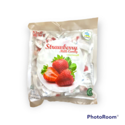 Our Chewy Strawberry Milk Candy 400g
