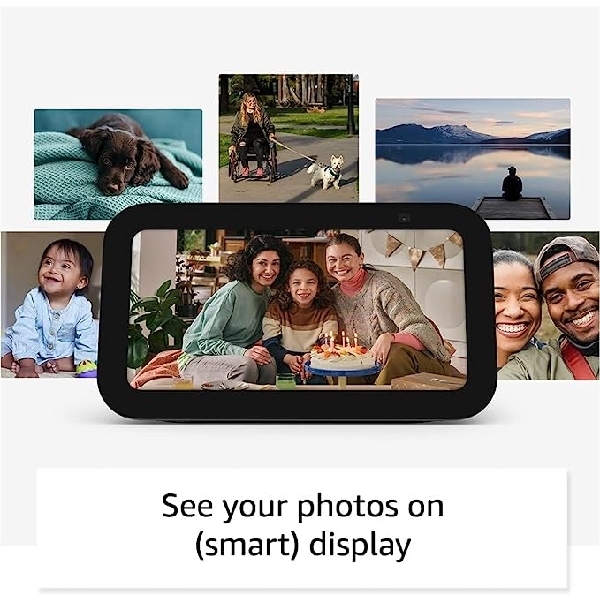 All-New Echo Show 5 (3rd Gen) 2023 Release - Charcoal