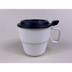 INOMATA Mug w/Flip-Lid - Ivory 