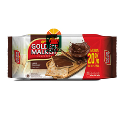 NISSIN GOLDEN CRACKER CHOCOLATE-120G
